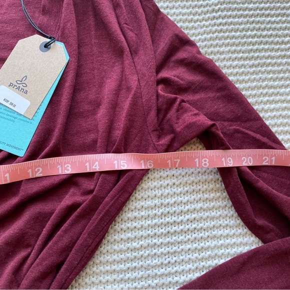 PrAna Fondation LS Wrap Dress - Picture 11 of 12